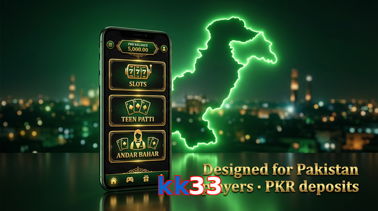 Main screen of Kk33 pk page for PK players